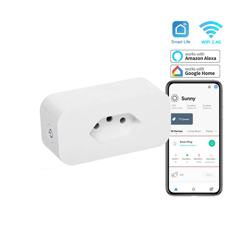 Tomada Inteligente Smart Plug Other - Amplex Smart - Amplex Smart