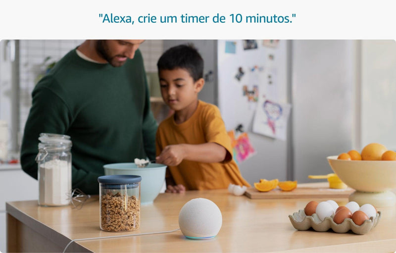 Echo Dot 5ª geração - Amplex Smart - Amplex Smart