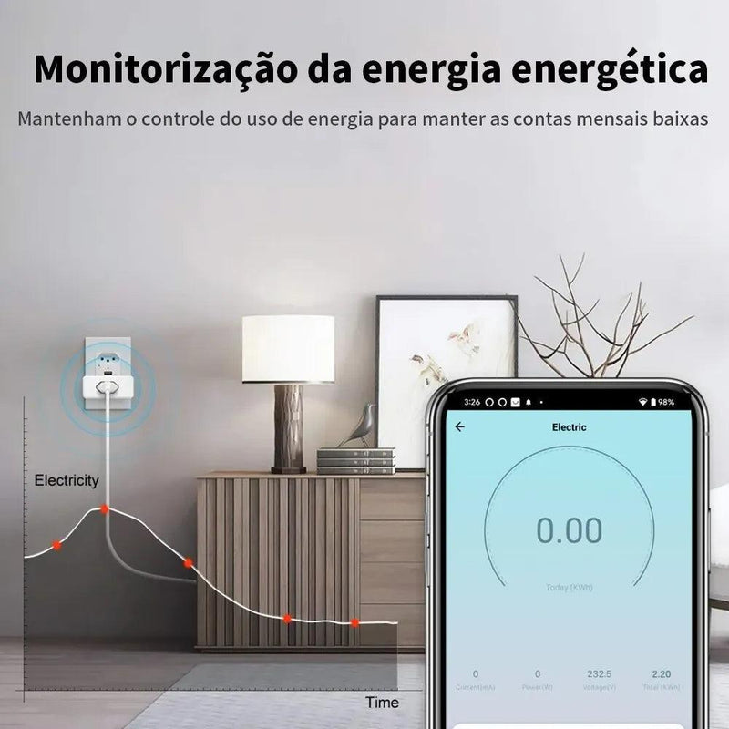 Tomada Inteligente Smart Plug Other - Amplex Smart - Amplex Smart