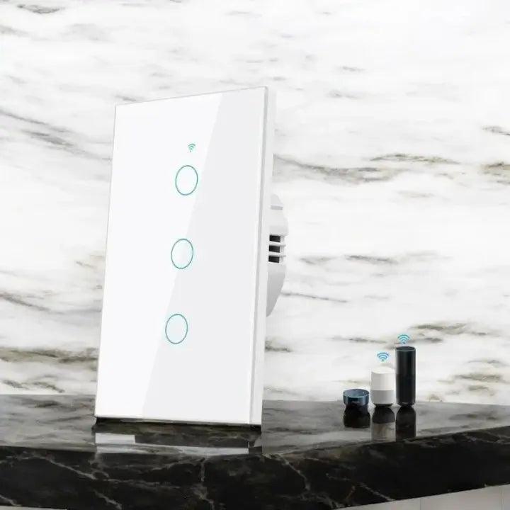 Interruptor Inteligente Wall Switch, SmartHome Series - Controle Total da Iluminação com Tecnologia de Ponta! - Amplex Smart