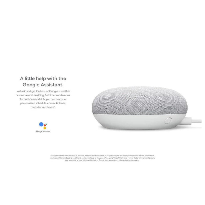 Google Nest Mini Smart Speaker Segunda geração - Amplex Smart - Amplex Smart